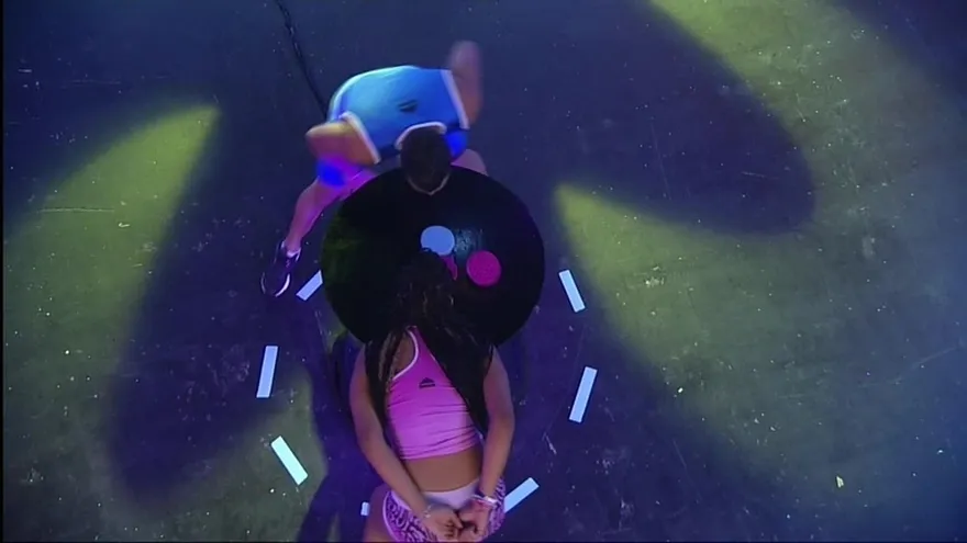 ¿Qué habrá pasado con las Curvas y los Machos jugando El Soplido?