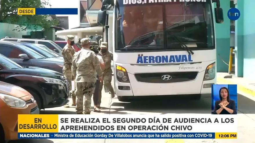 Continúa audiencia a supuestos implicados en operación "Chivo"