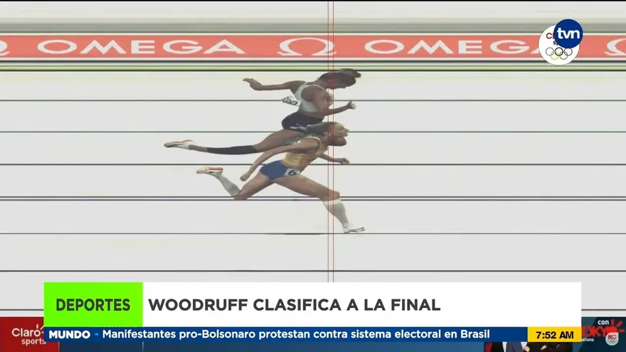 Panameña Gianna Woodruff clasifica a la final de los 400 metros con vallas en Tokio 2020