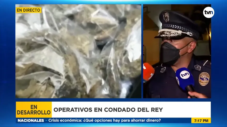 Operativo policial encuentra drogas en apartamento en Condado del Rey