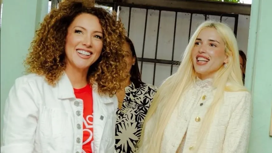 Erika Ender y Elena Rose