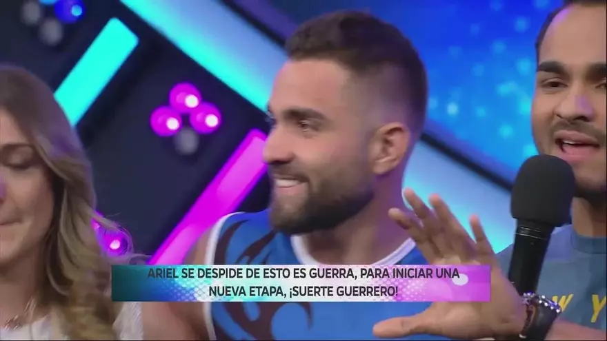 Ariel Brandao se despide de Esto Es Guerra para iniciar una nueva etapa en su vida
