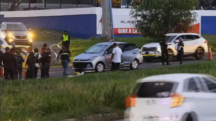 Asesinato en la avenida Domingo Díaz provoca enorme tráfico