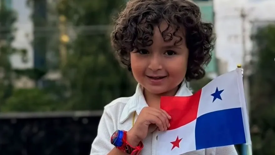 El pequeño Valentín llega a Panamá a cumplir su sueño