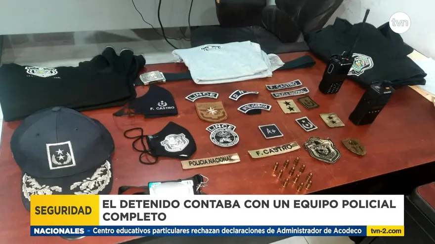 Se desconoce si personas que se hacía pasar por subcomisionado es miembro de la Policía