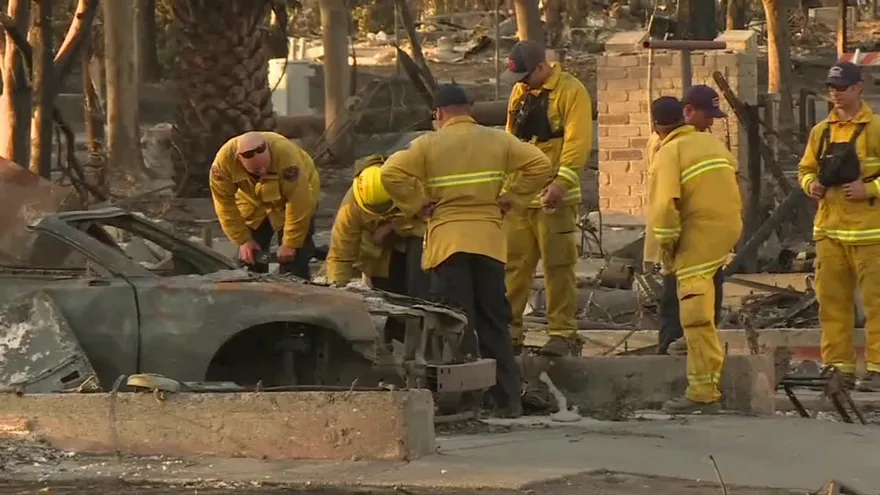 Una treintena de muertos por incendios en California
