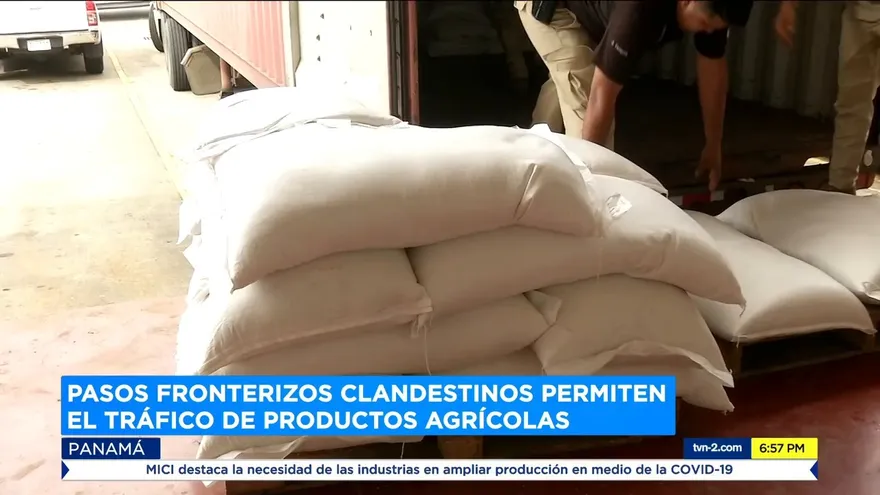 Pasos fronterizos clandestinos permiten el tráfico de productos agrícolas