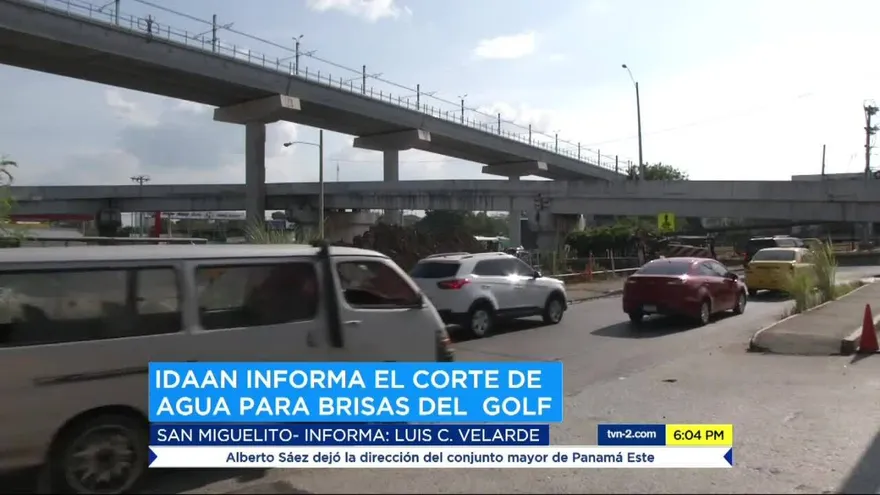Brisas del Golf este sábado sin agua  por trabajos del Idaan