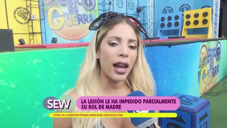 La lesión de Delany le impide parcialmente su rol como madre