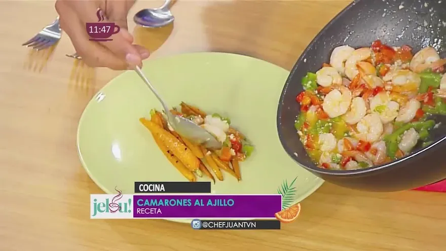 La manera más rápida de cocinar camarones al ajillo