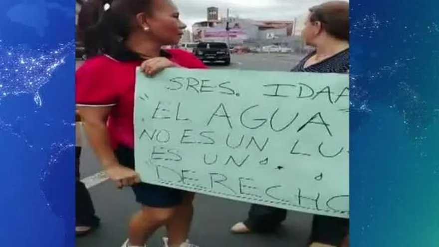 Residentes de Perejil protestan ante falta de agua potable