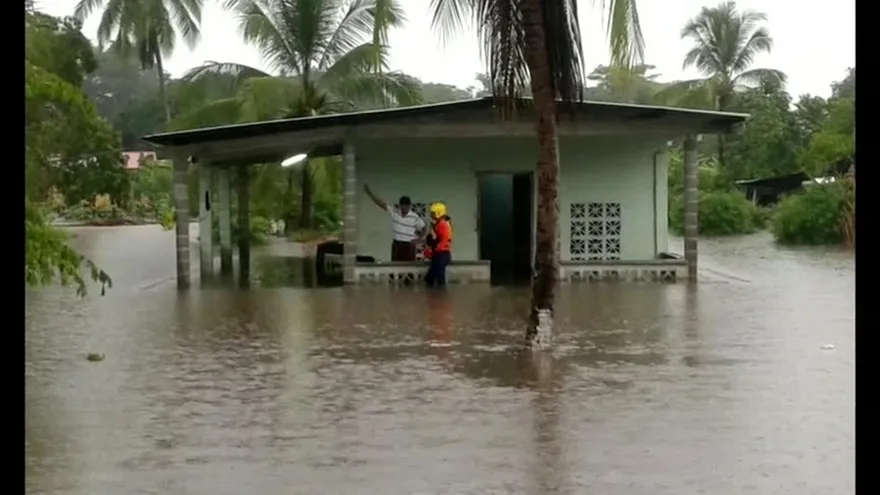 Lluvias provocan inundaciones en Puerto Armuelles