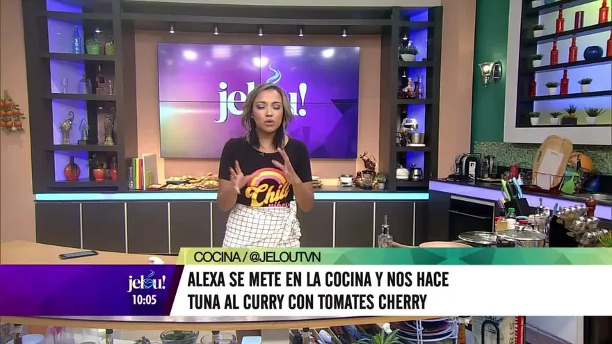 Alexa nos prepara una tuna al curry con tomates cherry