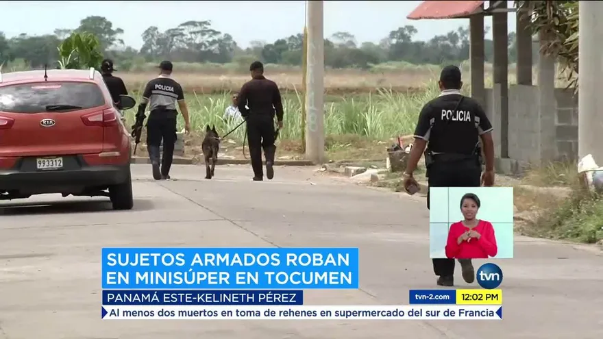 Balacera en Tocumen tras asalto a un mini súper