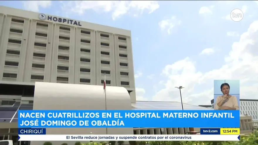 Nacen cuatrillizos en Chiriquí