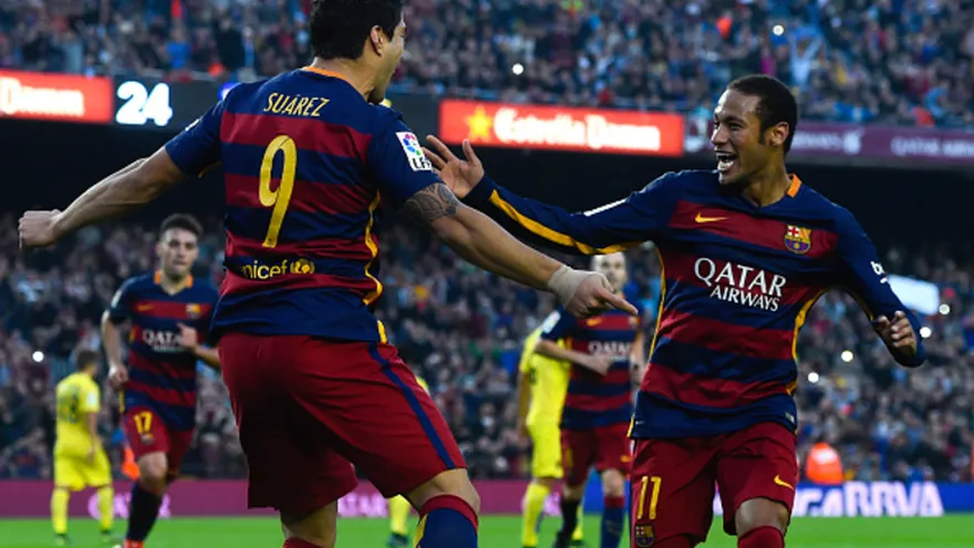 Barcelona magistral ganó 3-0 al Villarreal