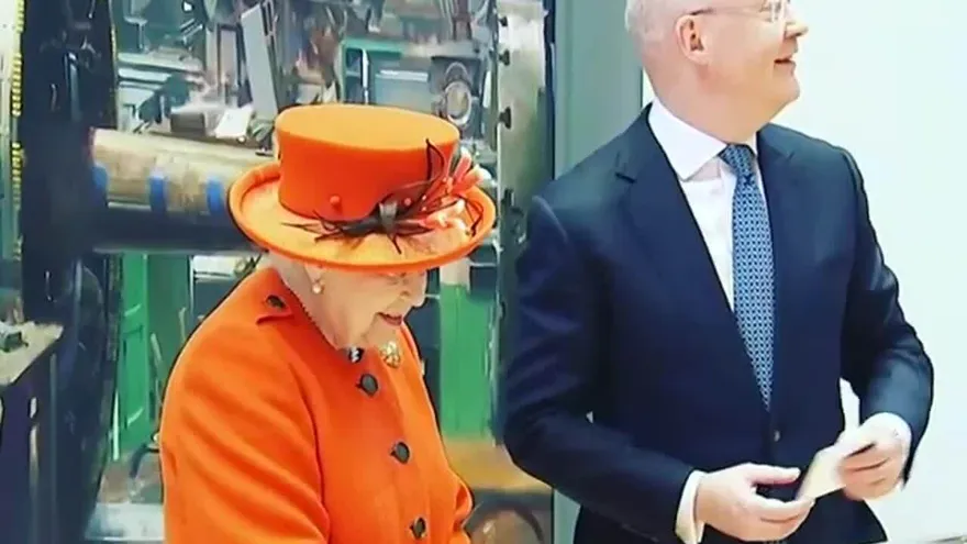 Isabel II colgó por primera vez un comentario en Instagram