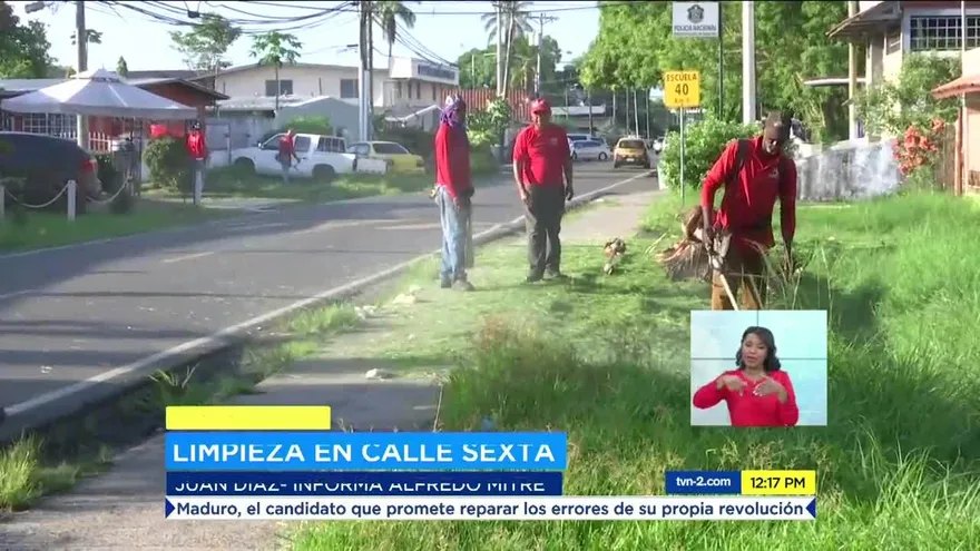 Junta Comunal organiza jornada de limpieza en Juan Díaz