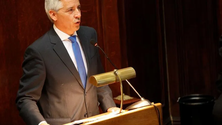 En la imagen, el vicepresidente de Bolivia, Álvaro García Linera.
