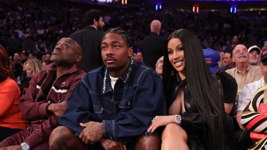 Stefon Diggs y Cardi B