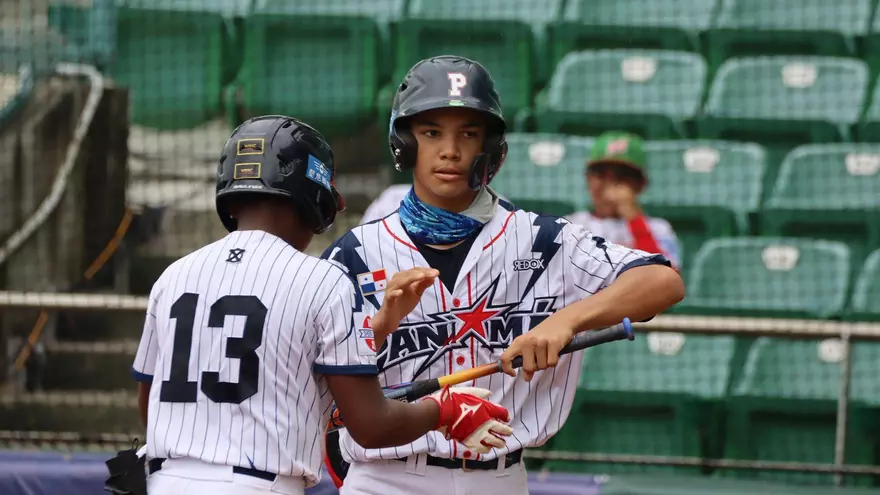 Jugadores de la Selección U12 de Béisbol de Panamá