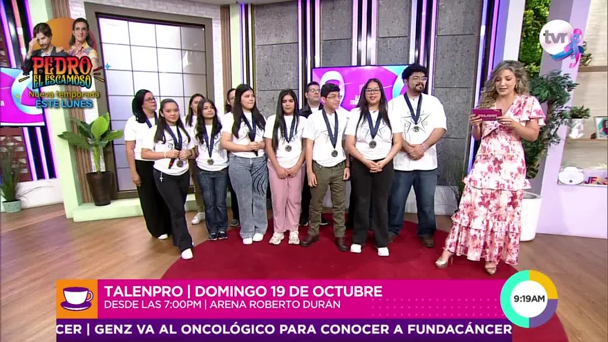 ¡No te pierdas TALENPRO este domingo 19 de Octubre!