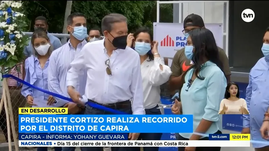 Cortizo realiza lanzamiento de programa "Progreso"