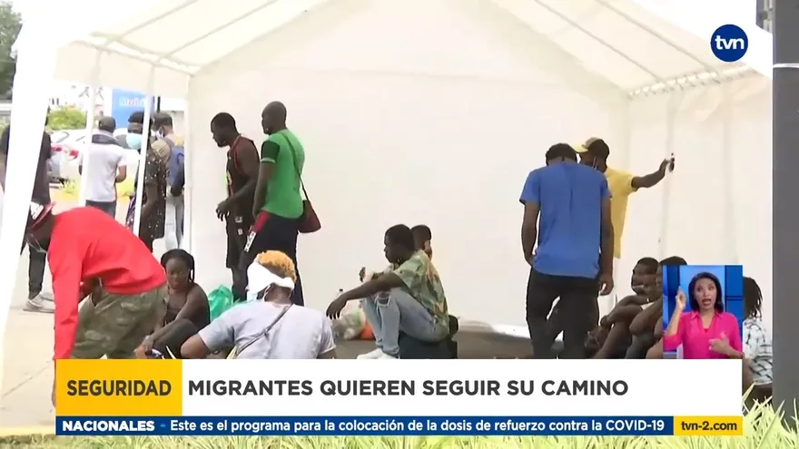 Migrantes esperan en Chiriquí para continuar su camino