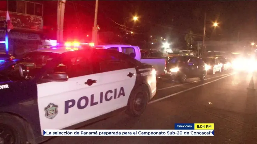 Accidente de tránsito provoca tranque vehicular en San Miguelito