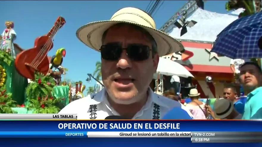 Operativos de salud en Desfile de Las Mil Polleras