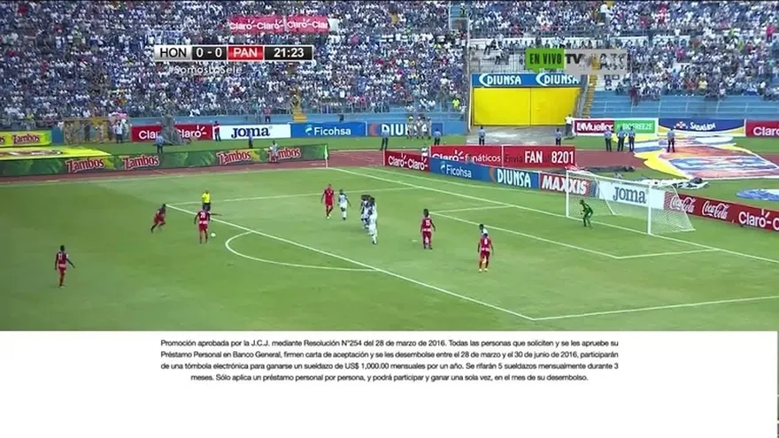 Fidel Escobar y su golazo de tiro libre contra Honduras