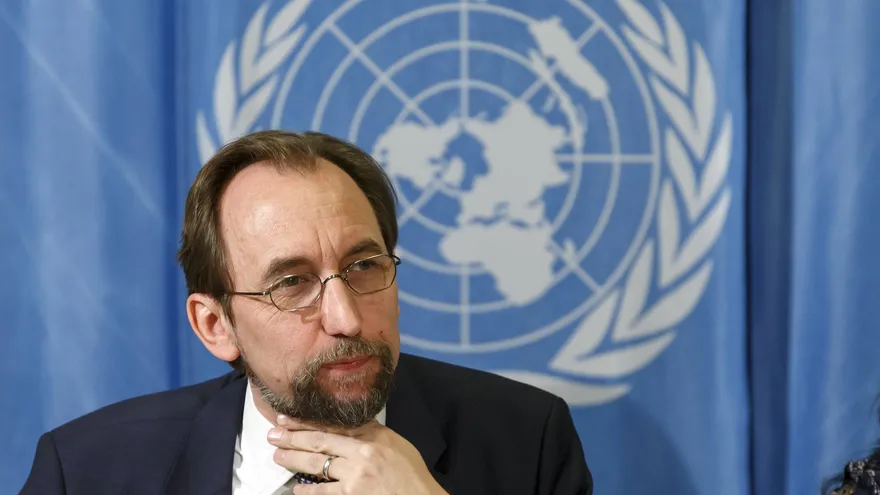 El alto comisionado de Naciones Unidas para los Derechos Humanos, Zeid Ra'ad Al Hussein