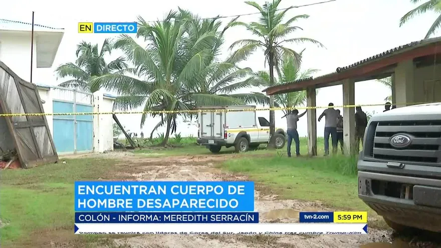 Encuentran cuerpo de hombre desaparecido en Costa Arriba de Colón