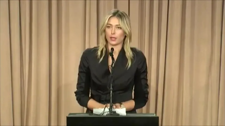 Sharapova apeló sanción por dopaje ante el Tribunal del Deporte