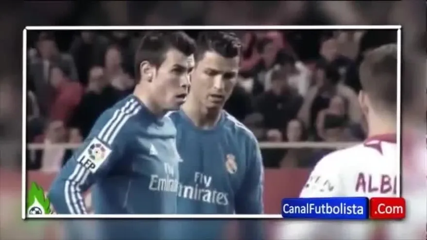 Cristiano Ronaldo se enfada con Gareth Bale, mira como fue