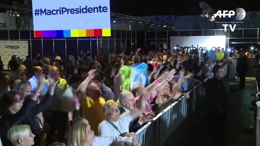 Boca de urna da ganador a Macri