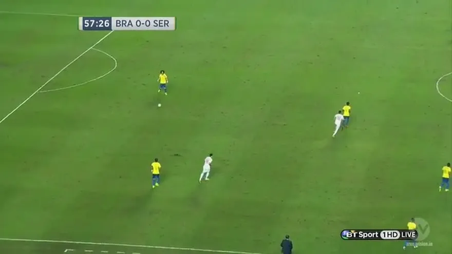 Amistoso: Brasil 1-0 Serbia