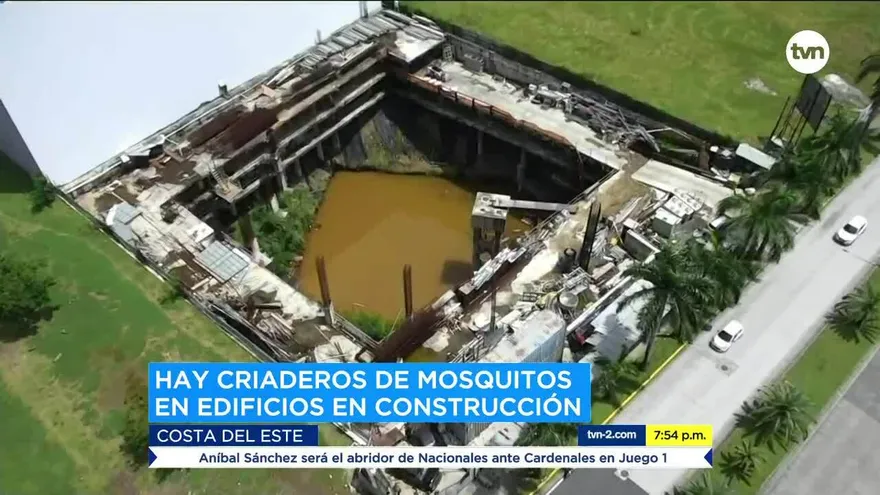 Construcciones que son criaderos de mosquitos en la mira de las autoridades