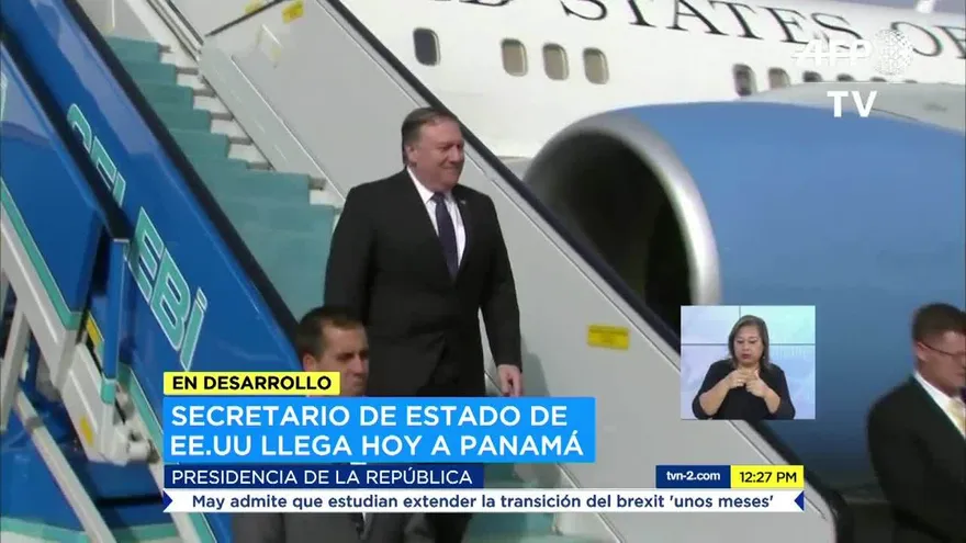 Secretario de Estado de EEUU llega este jueves a Panamá