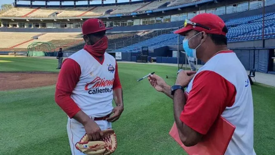 Jaime Barría se pone a tono para la Serie del Caribe 2021