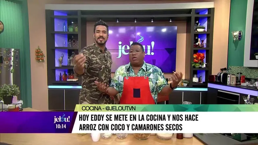 Eddy se adueña de la cocina para preparar un arroz con coco y camarones secos
