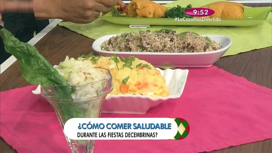 Nutrición - Cómo comer saludable durante las fiestas