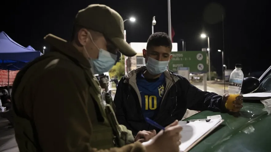 Policía chilena desmantela banda de tráfico de haitianos.