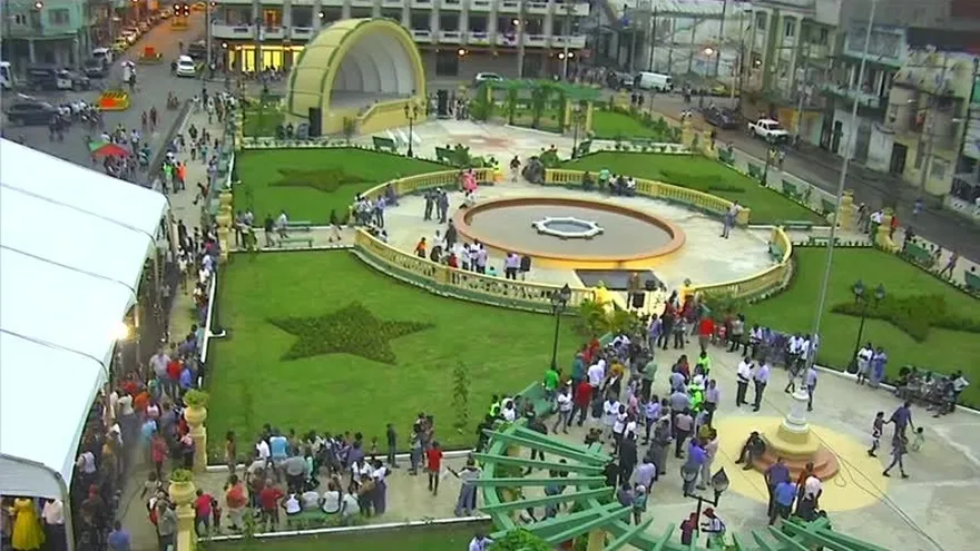 Este lunes se inauguró el parque 5 de Noviembre en Colón