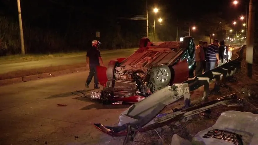 Fin de semana de accidentes de tránsito