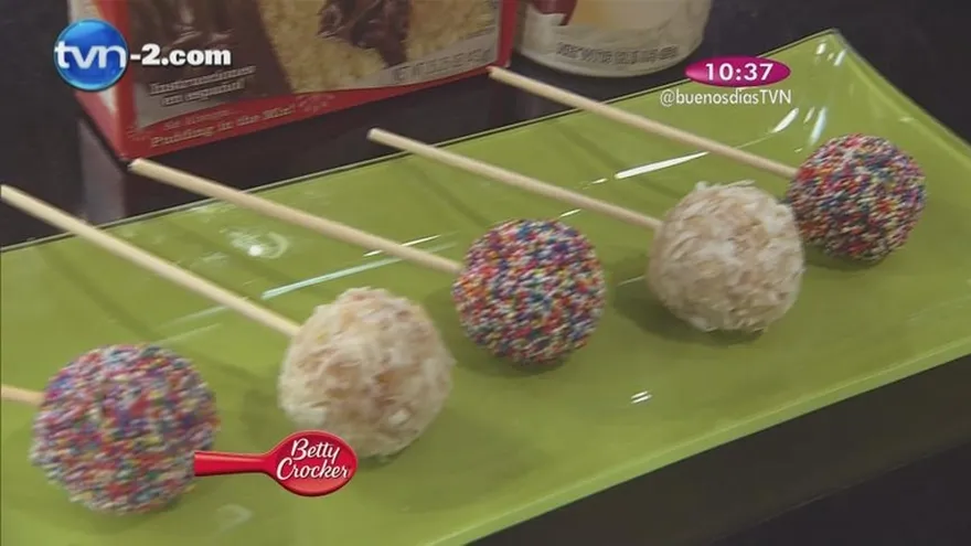 Cake Pops de Piña Colada