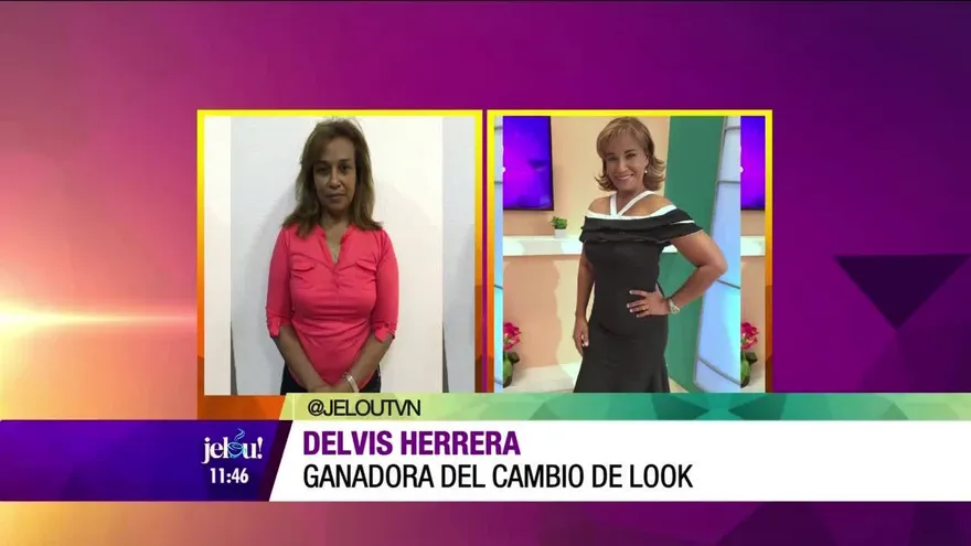 Nuestra amiga Delvis se emociona con su cambio de look