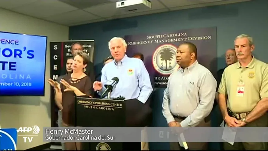 Un millón de personas deberán evacuar por huracán Florence