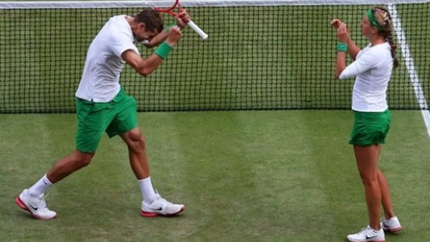 Azarenka y Mirnyi logran el oro en dobles mixto