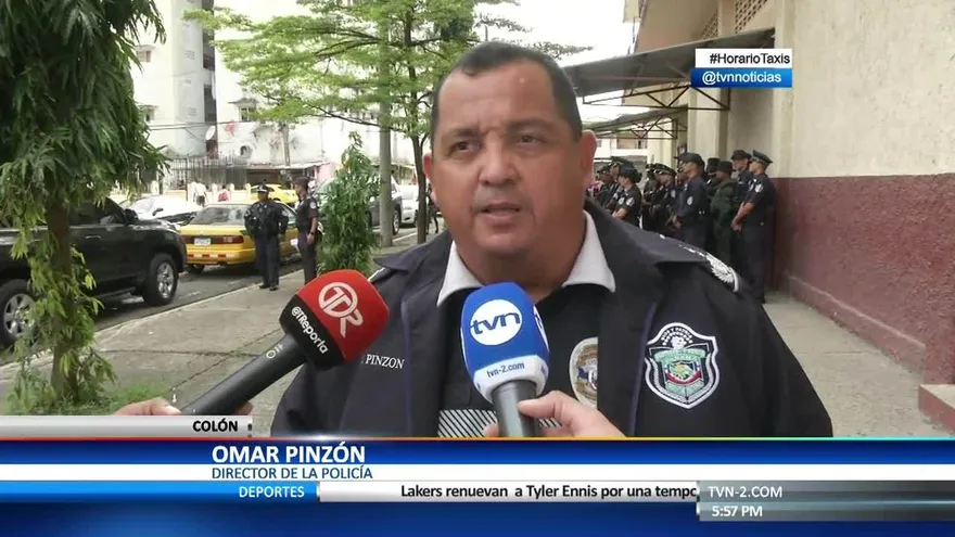 Policía Nacional lucha por poner orden en Colón tras balaceras